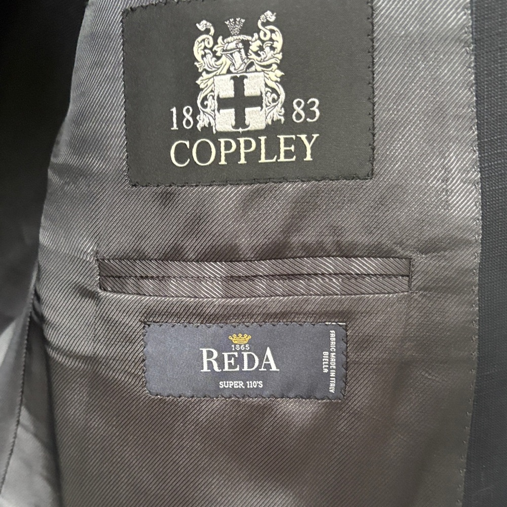 Men's Elegant Dark Gray COPPLEY Suit